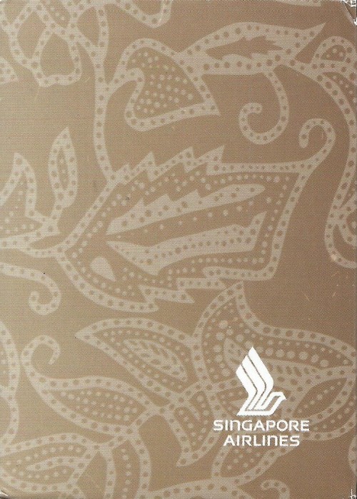Singapore Airlines (Gold) front image