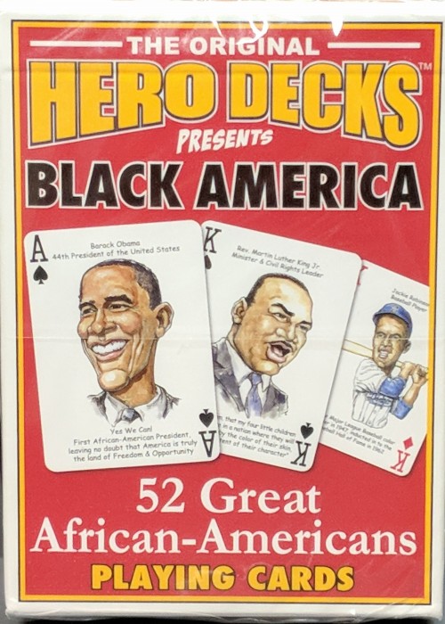 HERO DECKS BLACK AMERICA front image