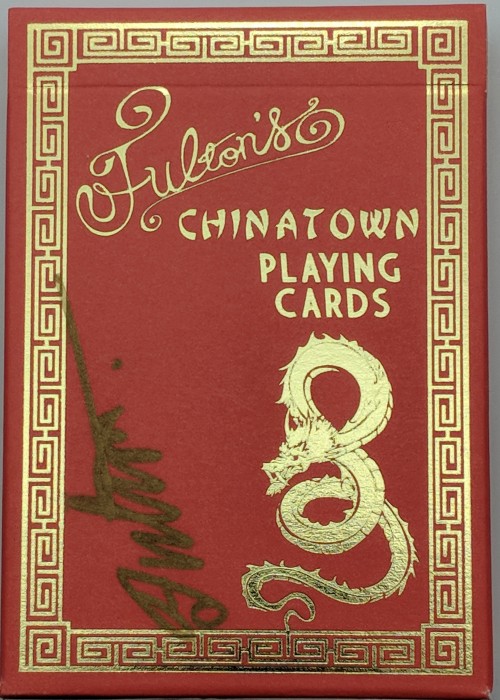 fULTON'S CHINATOWN YEAR OF THE DRAGON (SIGNED) front image