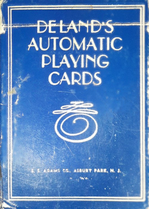 Deland's Automatic Playing Cards front image