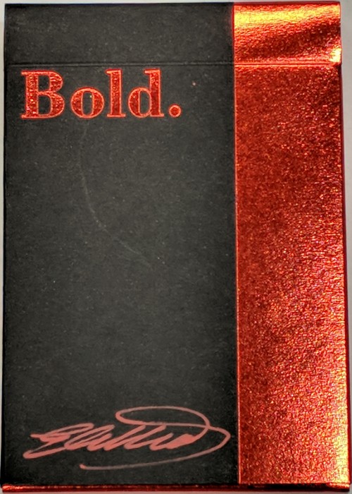 Bold 1818 Experimental (Black Tuck Red gilded) front image