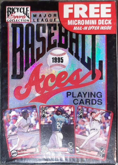Major League Baseball Aces 1995 front image