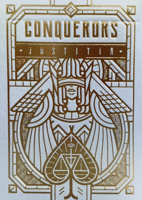 Conquerors Justitia front image