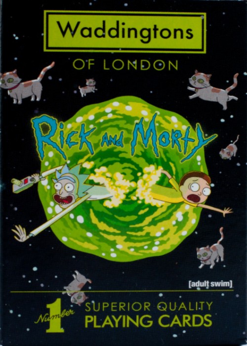 Waddingtons Rick and Morty front image