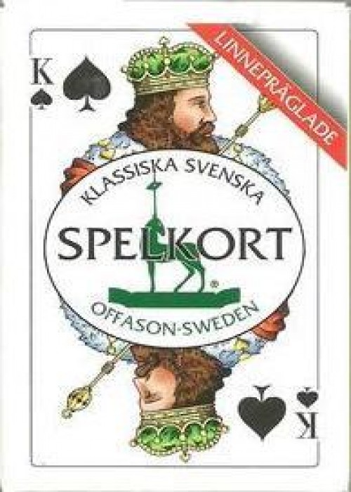 Offason Spelkort Bridge Blue front image