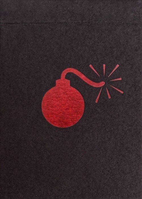 BOMB GREY/RED (AS.IS.NYC) front image