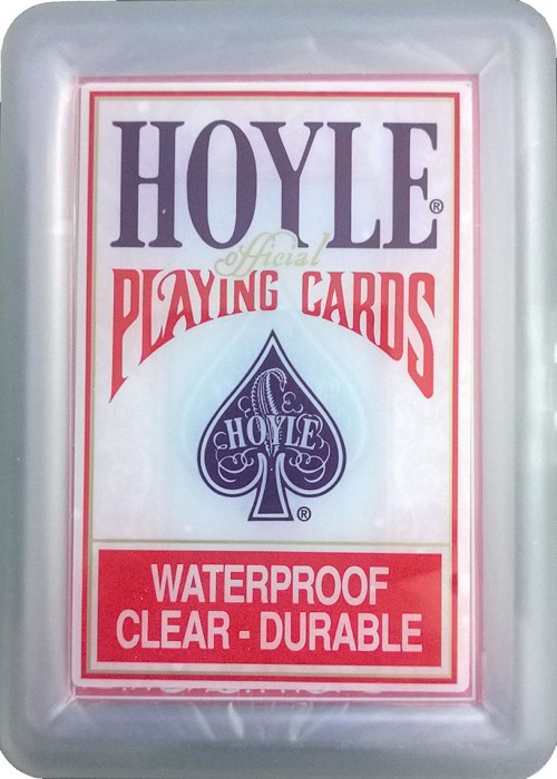 Hoyle Clear Waterproof Plastic front image