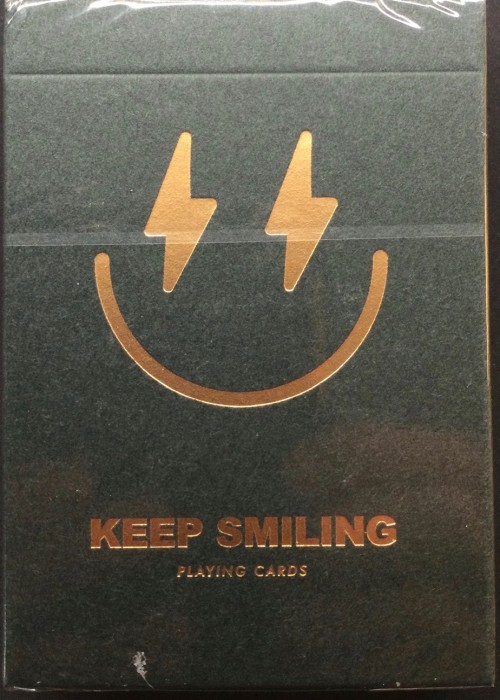 KEEP SMILING V1 GREEN front image