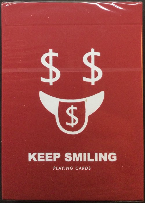 KEEP SMILING V1 RED front image