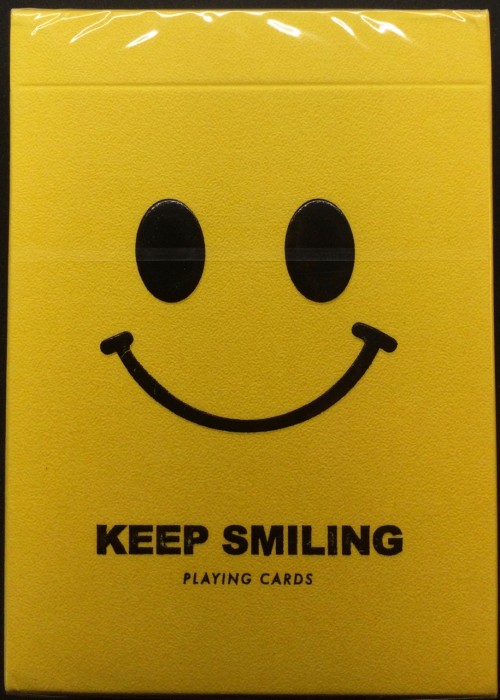 KEEP SMILING V1 YELLOW front image
