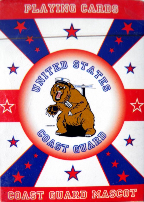 United States Coast Guard Mascot Playing Cards front image