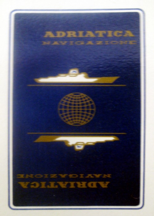 ADRIATICA DI NAVIGAZIONE VENEZIA (BLUE) front image