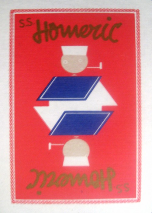 Home Lines S.S. Homeric (Red) front image