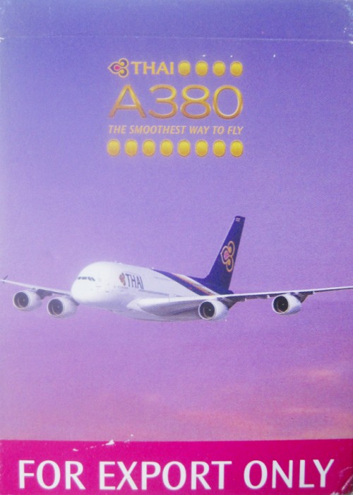 Thai A380 (The Smoothest Way to Fly) front image