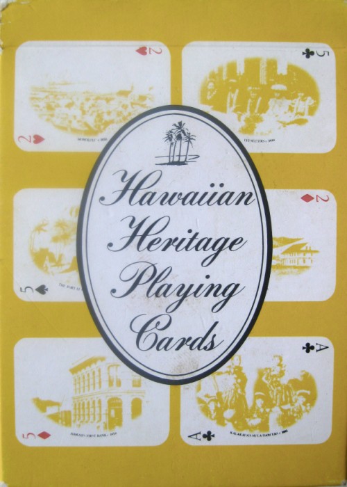 Hawaiian Heritage Playing Cards front image