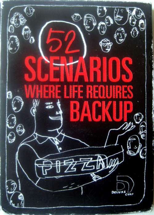 52 Scenarios Where Life Requires Backup front image