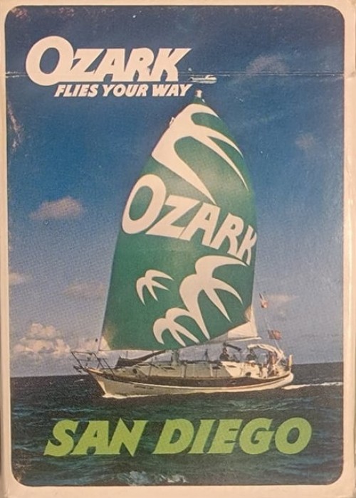 Ozark Airlines - San Diego front image