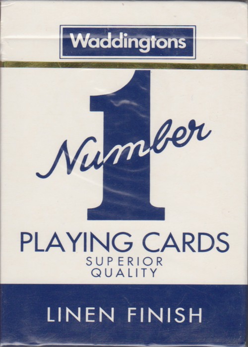 Waddingtons Number 1 Blue front image