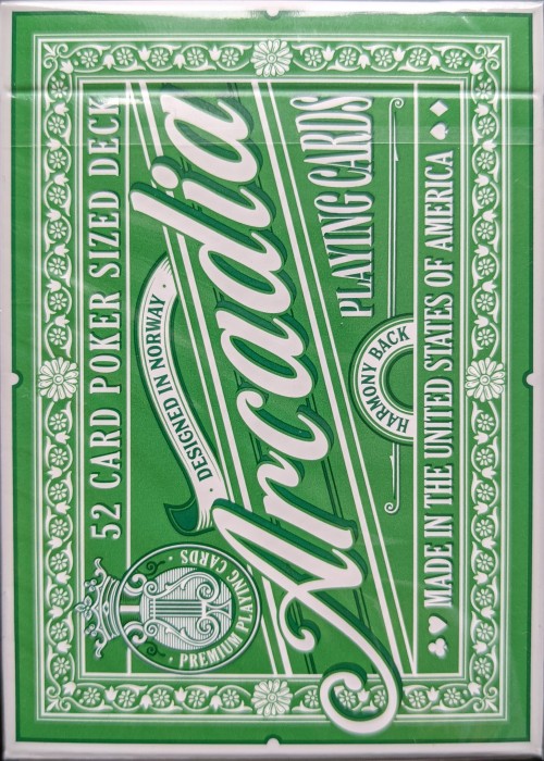 Arcadia Harmony Back Green front image