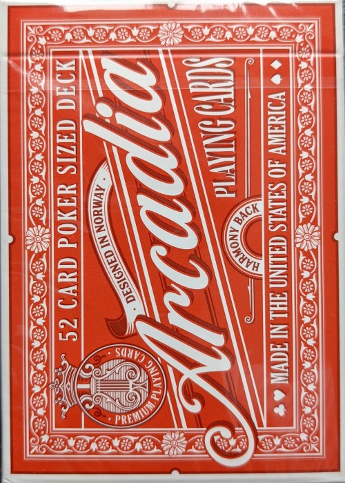 Arcadia Harmony Back Red front image