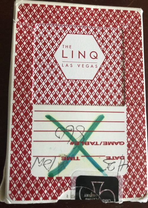 Linq Casino Deck front image