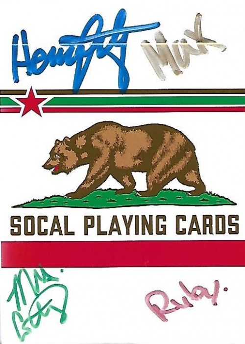 SoCal Playing Cards Family Signature Edition front image