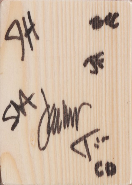 Block of Wood (April Fool's) front image