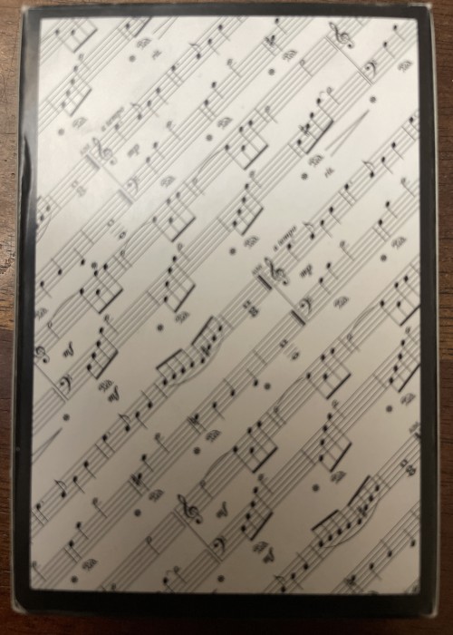 Sheet Music front image