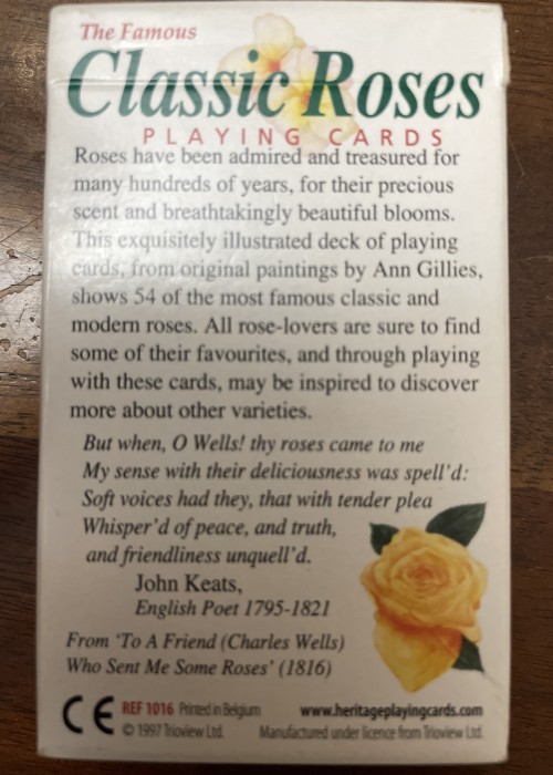 Classic Roses front image