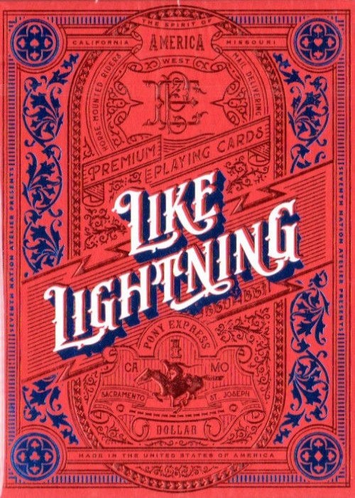 Like Lightning (Cobalt Gilded) front image