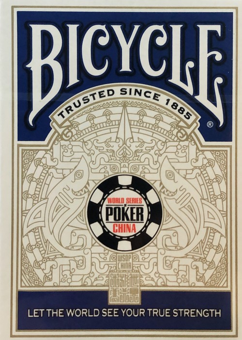 World Series poker blue [Bicycle] front image