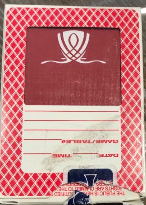 Burgendy Wynn Casino Deck front image