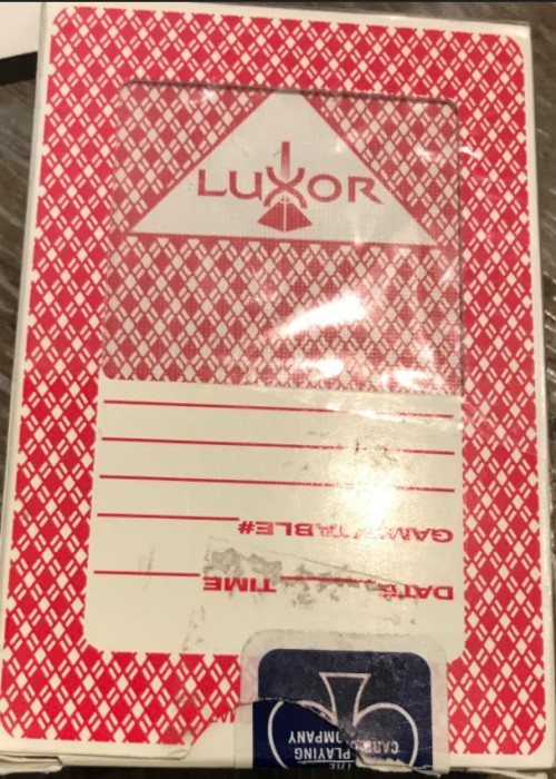 Luxor Casino Deck (Sky beam X) front image