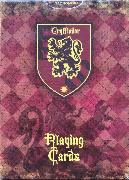 Gryffindor - Harry Potter House Playing Cards front image