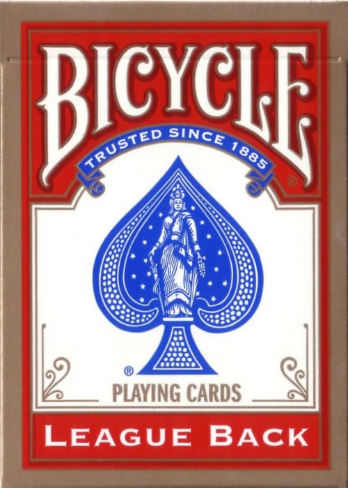 League Back Standard Red [Bicycle] front image