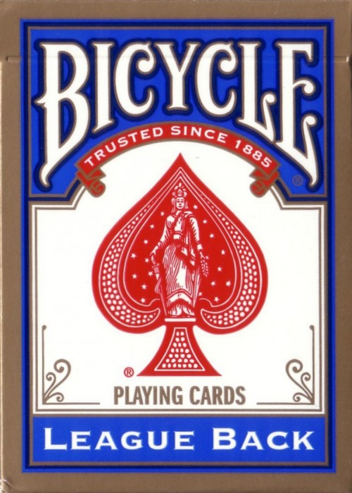 League Back Standard Blue [Bicycle] front image