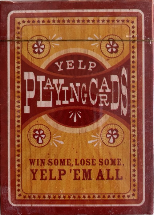 Yelp Playing Cards front image