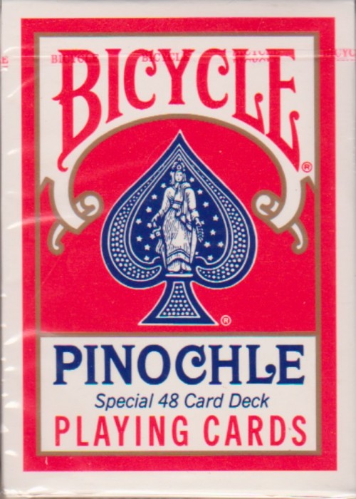 Pinochle 48 Red [Bicycle] front image