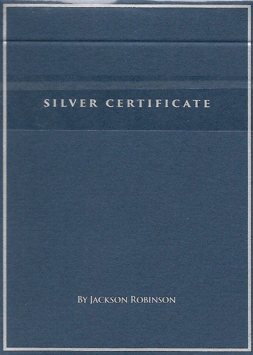 Silver Certificate (Foiled)  (Limited Edition) front image