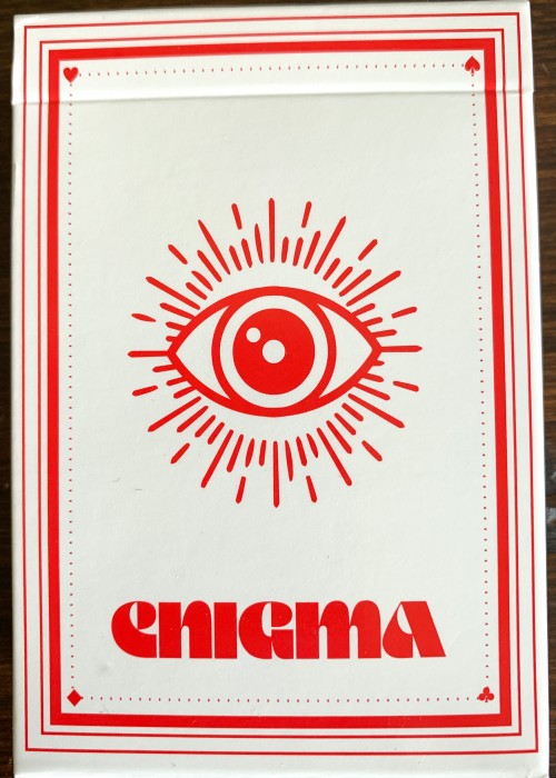 Enigma Playing Cards Torch Red Edition front image