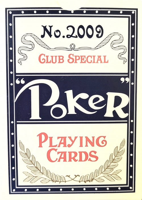 No. 2009 Club Special Poker front image
