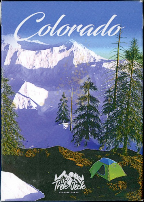 TREK DECK PLAYING CARDS - Colorado front image