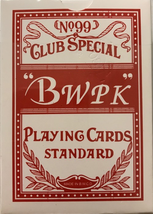 BWPK Chariot Back Red front image