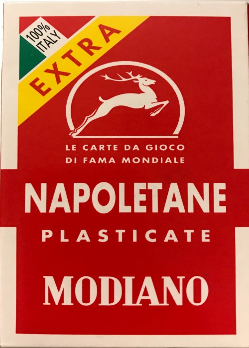 Napoletane Plasticate Modiano Red front image