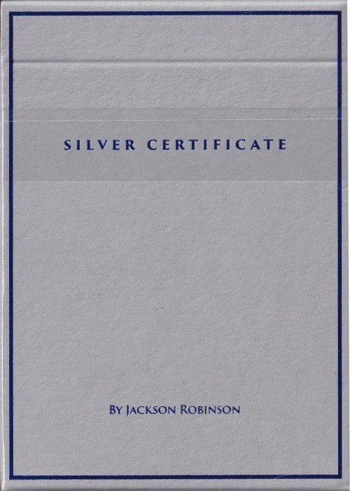 Silver Certificate (Standard) front image