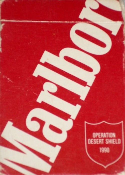 Marlboro Operation Desert Shield front image