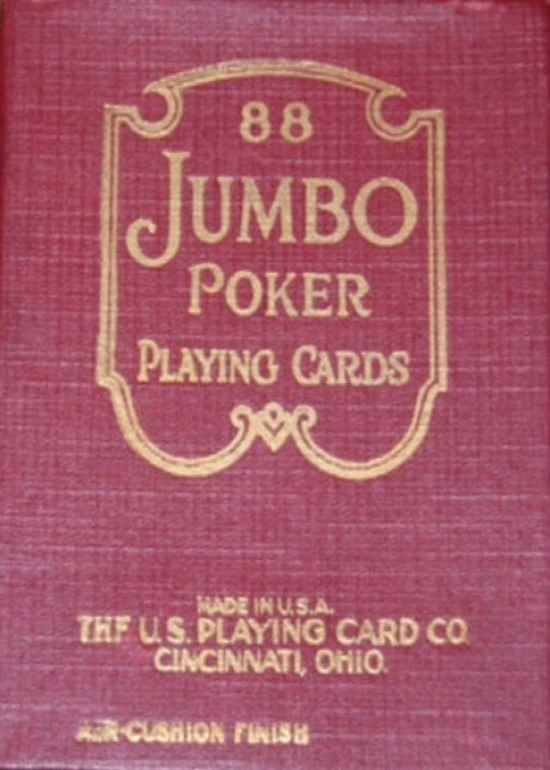 88 Jumbo Poker Red front image