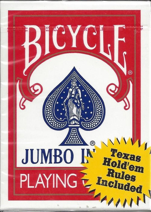 Jumbo Index Red Bicycle front image