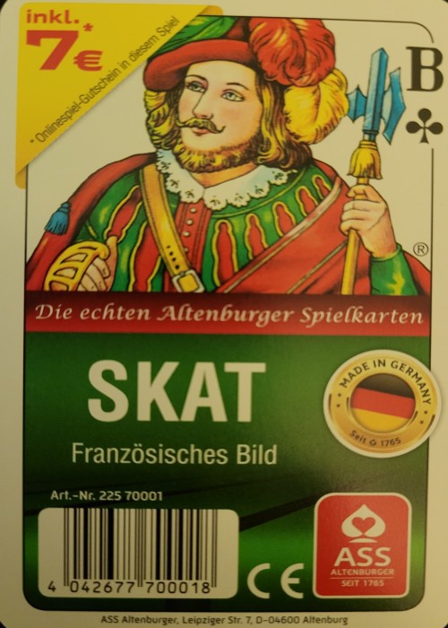Skat FranzÃ¶sisches Bild front image
