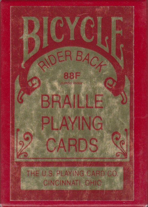 Braille Red [Bicycle] front image
